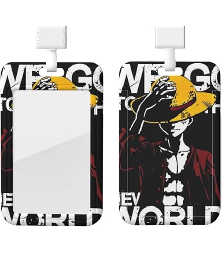Amazon.co.jp: IDカードホルダー ワンピース ONE PIECE ルフィ ギア5